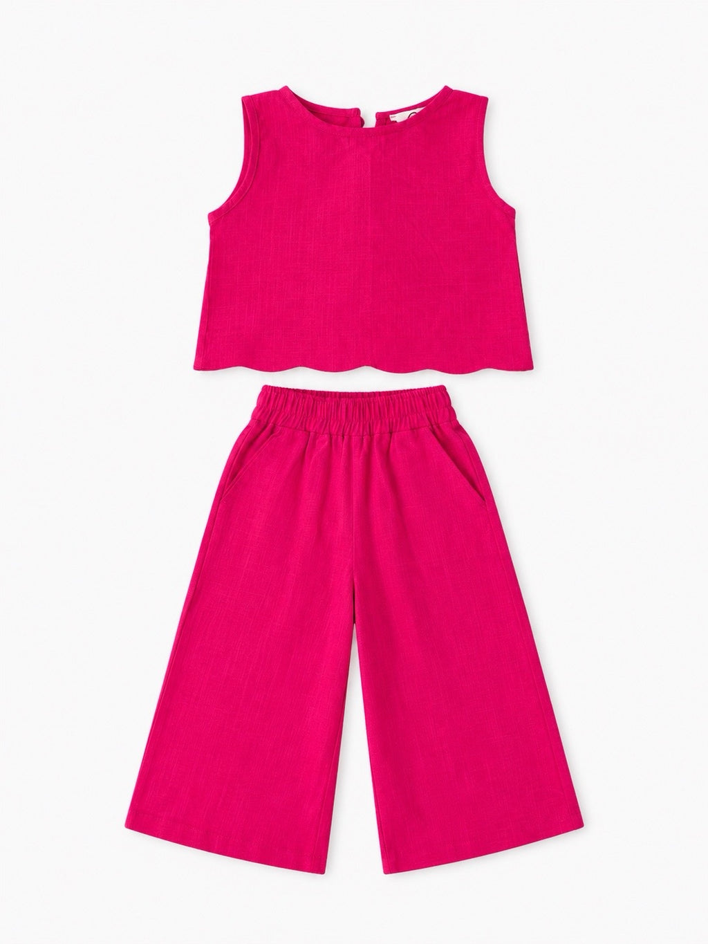 Fuchsia Linen Co-ord Set