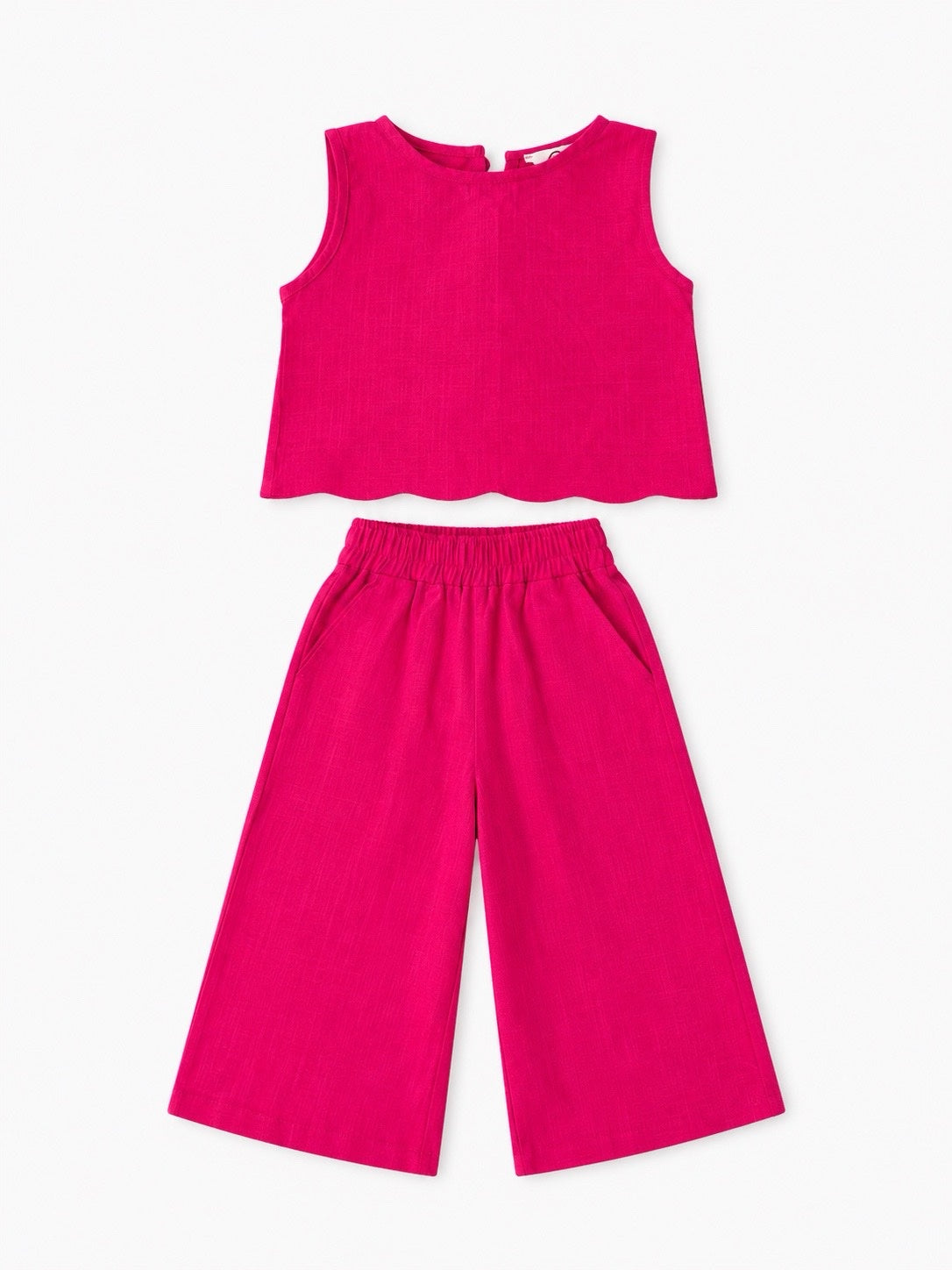 Fuchsia Linen Co-ord Set