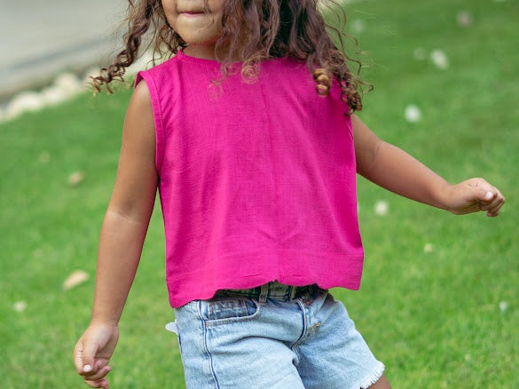 Fuchsia Linen Co-ord Set