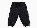 Black Cargo Jogger Pants